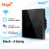 Tuya WiFi 2 Gang Smart Touch Switch Black Color (Latest Edition)